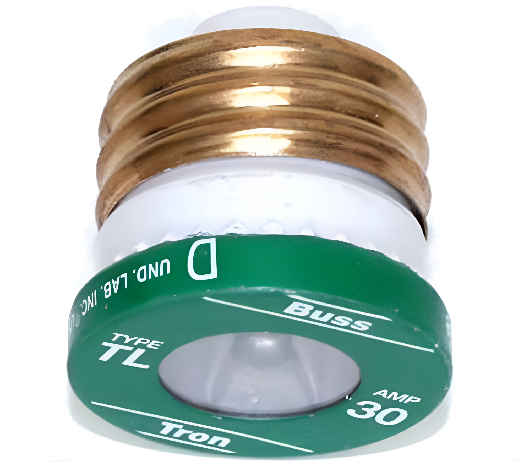 Bussmann TL-30PK4, 2.38" x 2.25" x 1.25" 30A, 125V TL Edison Plug Electrical Fuse 4 Piece 3 Pack