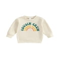 thumbnail image 2 of Long Sleeve Hoodie with Letters Print for Boys, 2 of 9
