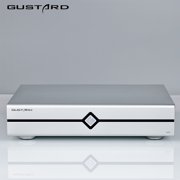 Gustard S26 Music Server,Ultra-Low Latency Audio Processing System,Supports Airplay/UpnP/Roon,Silver