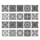 thumbnail image 1 of 20 piezas de mosaicos autoadhesivos impermeables para azulejos de pared y suelo n. degree 2, 10 x 10 cm 2 10x10cm, 1 of 9