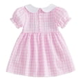 thumbnail image 6 of Kogui Cute Dresses for Girls Toddler Girls Tulle Summer Puff Sleeve Baby Girls Tutu Princess Party Casual Dress 3T 4T (Pink,3-4 Years), 6 of 9