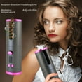 thumbnail image 1 of Mini rizador de pelo portátil, inalámbrico y con pantalla LCD, para uso doméstico e inteligente, 1 of 4