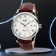 thumbnail image 2 of Reloj de negocios para hombre, correa de cuero, reloj de pulsera Vintage, informal, resistente al agua para amantes JShteea El nuevo, 2 of 9