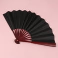 thumbnail image 3 of Masteelf 2 8 Inch Fabric Handheld Folding Fans Chinese Style Fabric Folding Handheld Folded Dance Fans Blank DIY Fans for Wedding Gift Party Favors, 3 of 10