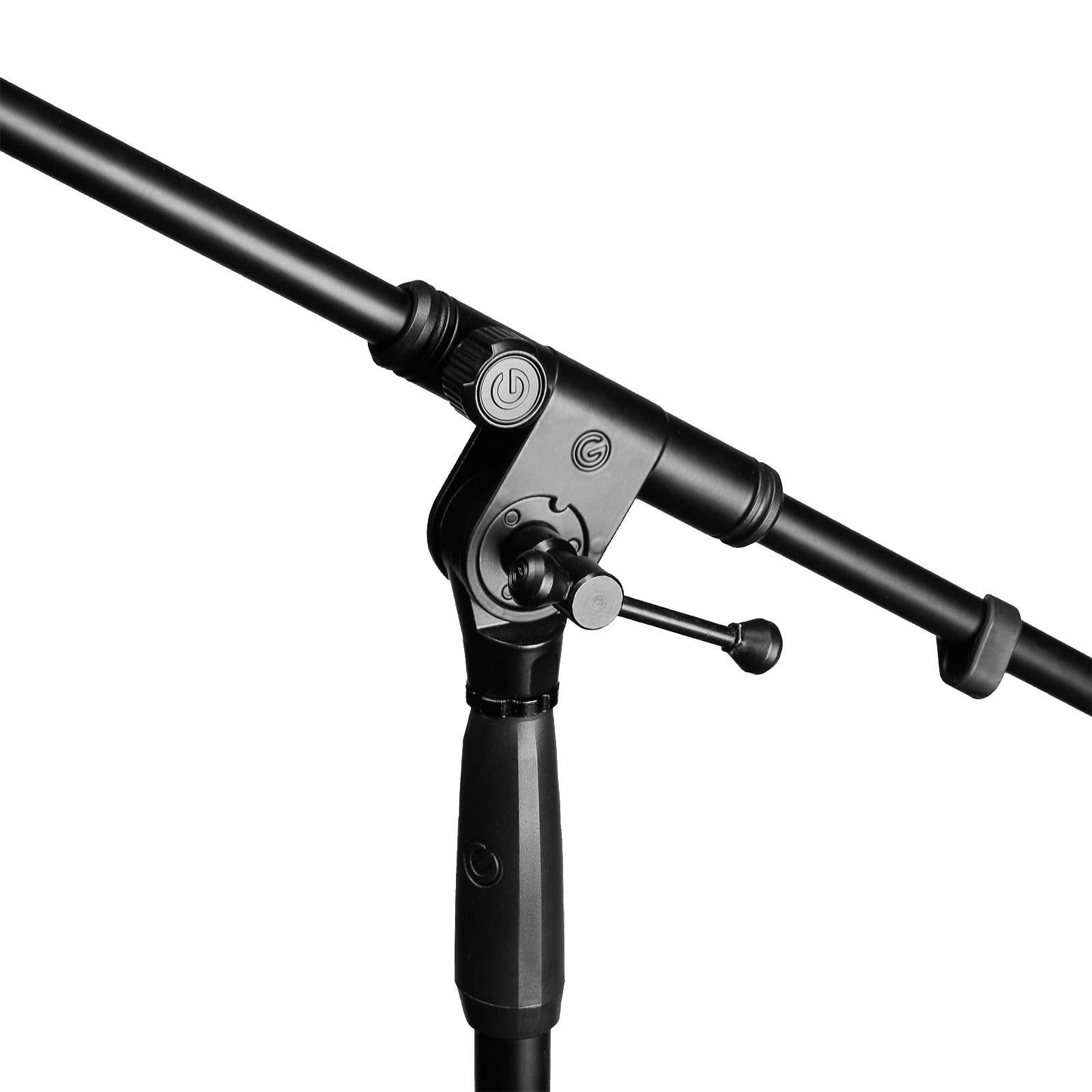 Gravity TMS 4321 OH B Touring Overhead Microphone Stand with Extra-Wide Folding Tripod & Extra-Long Boom