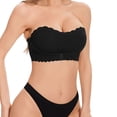 thumbnail image 4 of Lovzfmll Strapless Bras for Women, Front Closure Push-Up Bandeau Bra, Strapless Pull-On Stretchable Convertible Multiway Strapless Bra, 4 of 9