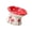 Water bowl, variant on AOOOWER Artistic Mushroom Shape Pet Slow Feeder Bowl Ceramic Food and Water Bowl for Dog