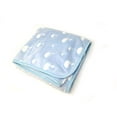 thumbnail image 4 of Effe Bebe Baby Blue Ducky Coral Fleece Stroller Blanket 30'x40', 4 of 4