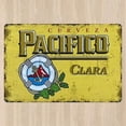 thumbnail image 4 of HELLOYOUNG Vintage Pacifico Metal Tin Sign, Rustic Bathroom Bar Garage Wall Decor, Country Farmhouse Room Art for Halloween Home Kitchen Living Room, 4 of 9