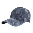 thumbnail image 2 of Only Moment Navy Unisex Vintage Washed Cotton Baseball Cap Polyester Breathable Upf50+ Sport Outdoor Caps Quick Dry Adjustable Rain Hat One Size, 2 of 3