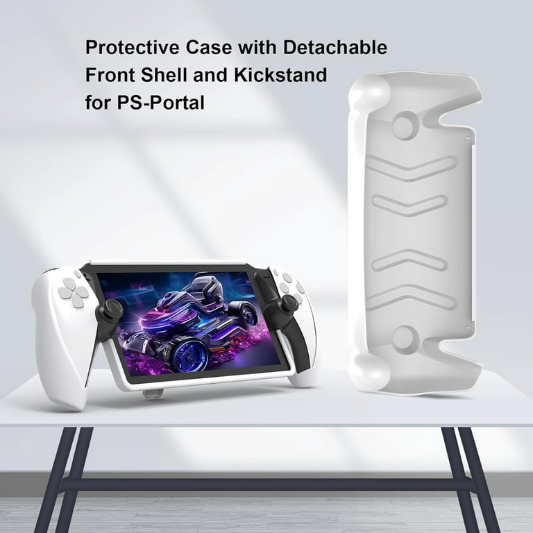TPU Case With Holder For Sony PlayStation Portal Game Machine Protection  Cover Housing Shell with Kickstand For PS Portal PS5 