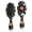 Halloween Pumpkin Flower, variant on Halloween Skeleton Ghost Pattern Brush, Detangling Hair Brush,Air Cushion Hair Comb, PP Material Gifts for Wet Dry Hair Styling