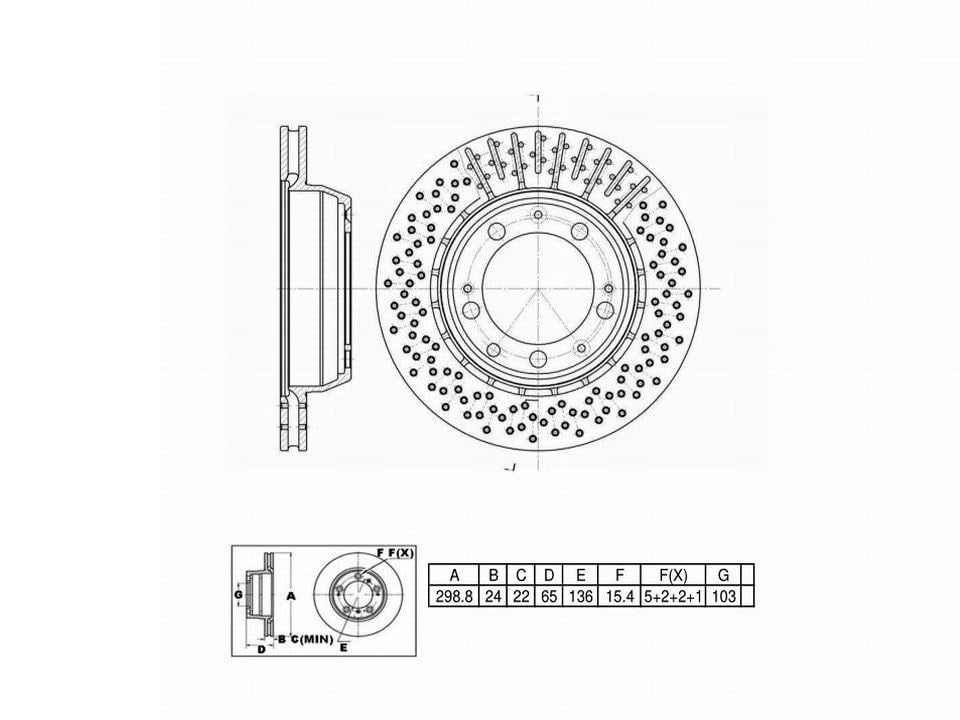 Winstop Brake Rotor, Rear WS251651, Porsche 911 1998-1994