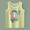 thumbnail image 5 of NIEWTR Kids Tank Tops for Boys Toddler 0-24M 2T 3T 4T 5T 6T Sleeveless T-Shirts Casual Loose Tees for Beach Vacation Summer Sleeveless Vests(B-Light Green,140.00), 5 of 5