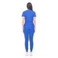 thumbnail image 4 of Natural Uniforms Ultra Stretch Womens Jogger Scrub Set (True Royal Blue, X-Small), 4 of 7