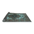thumbnail image 2 of Ahgly Company Indoor Square Persian Light Blue Traditional Area Rugs, 3' Square, 2 of 4