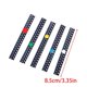 thumbnail image 1 of 100 Pcs 5 Colors SMD 0603 LED Light Red Green Blue Yellow White Assotment Kit, 1 of 1