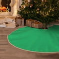 thumbnail image 5 of Sikiie Forestgreen Nativity Christmas Tree Skirt, Jesus Christian Winter Holiday Tree Mat Decoration(30-48IN)48", 5 of 6