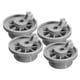thumbnail image 1 of 4 X Dish Lower Basket Rail Wheels For Neff Grey 165314, 1 of 2