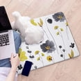 thumbnail image 2 of Kitchen Rugs Non Slip Washable Anti Fatigue Kitchen Mats for Floor Watercolor Floral Kitchen Rugs and Mats, Sage Green Beige PVC Standing Rugs for Kitchen Floor, Office, Sink 18''''x30'''', 2 of 6