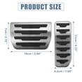 thumbnail image 4 of Unique Bargains 2pcs Brake Pedal Pad Gas Accelerator Pedal Cover for Land Rover Discovery Sport 2015-2019, 4 of 7