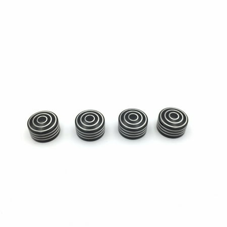 HTT-MOTOR Black Circle Style Bolts Toppers Caps Fits Harley Davidson Sporster 1986-later XL/2008-2013 XR/Evolution 1340/ Twin Cam model