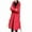 Red, variant on Wancir Women's Thickened Long Down Jacket Winter Down Coat Hooded Puffer Jacket