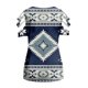 thumbnail image 4 of Blusa de manga corta con cuello en V y cremallera suelta para mujer OAVQHLG3B Store lin121212, 4 of 4
