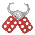 thumbnail image 4 of Sonew Lockout Hasp Steel Safety Nipper Lock 6 Hole Steel Row Multiple Management Nylon PA,Red Lock Hasp,Locks Hanging Hasp, 4 of 8