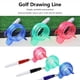 thumbnail image 5 of Línea de pelota de golf Herramienta de marcador Precise Línea de moda Dispositivo de dibujo con pluma kit de alineación de golf impermeable perfecto juego de regalo de golf verde Advancent OD008021-02B, 5 of 7