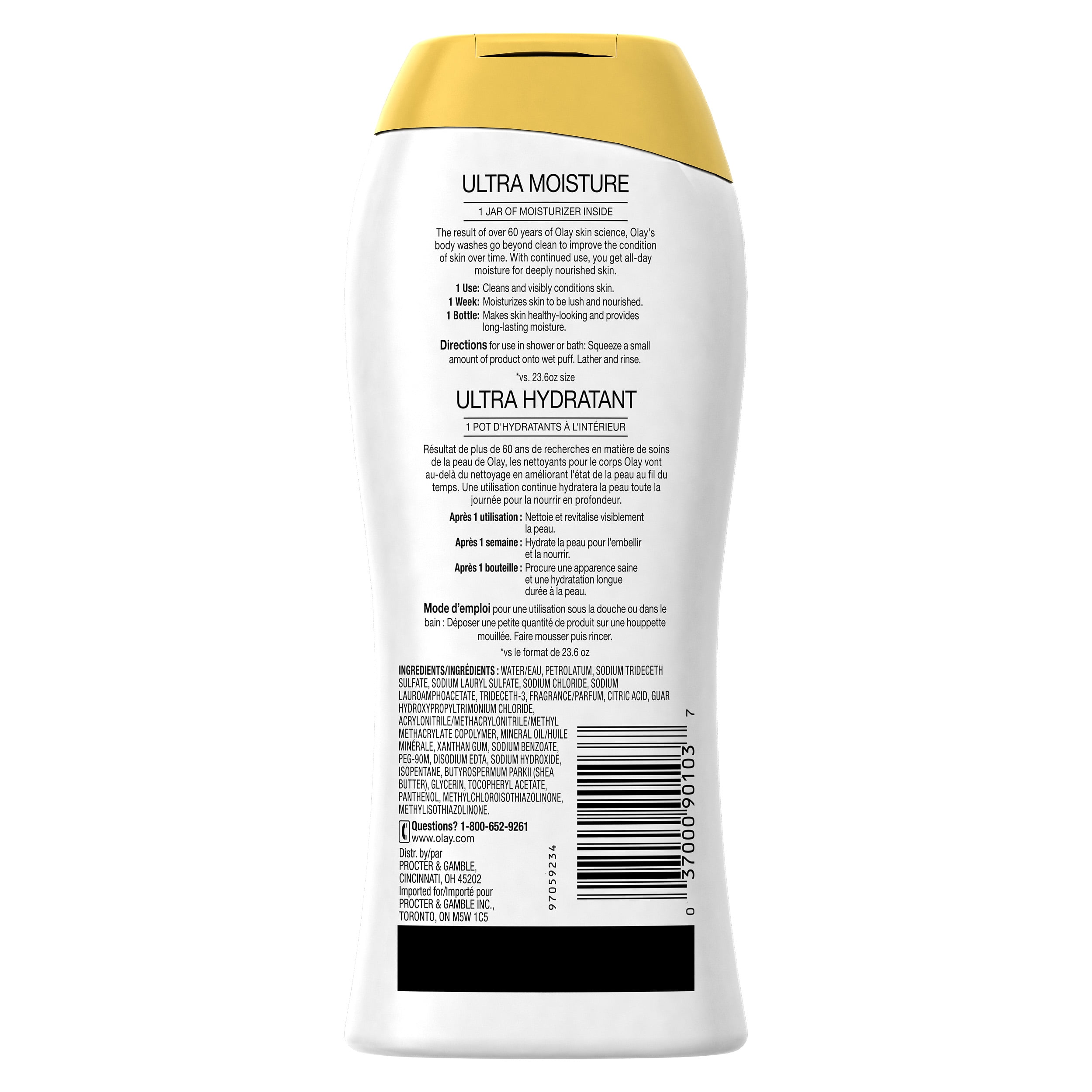 Olay Ultra Moisture Body Wash With Shea Butter 23.6oz