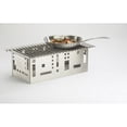 thumbnail image 2 of Cal Mil 1612-22-13 Squared Black Chafer Griddle - 22 x 12 x 7.5 in., 2 of 2