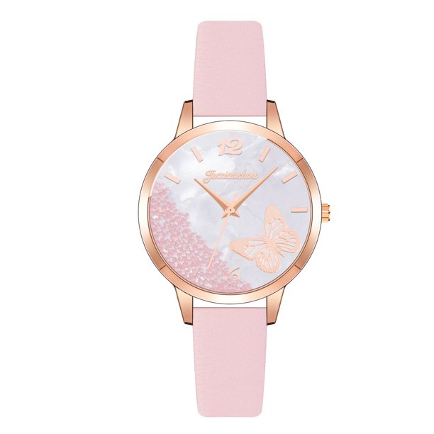 Juxiaosho Reloj de moda para mujer Reloj de acero inoxidable Vestido casual Muñeca Cristal Wmkox8yii gfajkfgbkjabf584