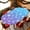 Frost Glow, variant on ARTSLION Elastic Tablecloth For Oval Tables, Waterproof Tablecover For Up To 48x68in Oval Table Cover, Dining Tablecover For Indoor And Outdoor, Holiday, Cookie Candy