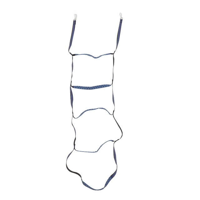 Boat Rope Ladder, Anti Slip Boarding Rope Ladder Strong For Canoeing For Inflatable Boat Blue 5 Stairs