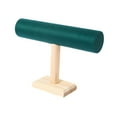thumbnail image 1 of Wooden Jewelry Display Stand with T-Bar, Tabletop Jewelry Display Stand, Elegant Style E, 1 of 9