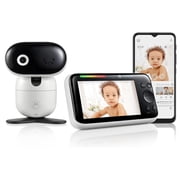 Motorola Nursery WiFi Video Baby Monitor with Camera and Audio, 5" Screen, HD PIP1510 Connect, 1000ft Range, Wall Mount, 2-Way Audio, Lullabies, Temperature Sensor, Zoom, Tilt