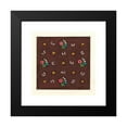 thumbnail image 2 of Anonymous 20x20 Black Modern Framed Museum Art Print Titled - Floral Design for Printed Textile Pl XXXVII (1800-1818), 2 of 5