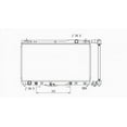 thumbnail image 2 of TYC 2434 Radiator Fits select: 2002-2006 TOYOTA CAMRY, 2 of 4