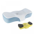 thumbnail image 2 of QIUPING Oreiller en Mousse à Mémoire de Forme Design Ergonomique Velours Doux de Haute Qualité, 2 of 3
