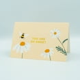 thumbnail image 5 of Gooji 4x6 Bee Gold Foil Thank You Cards with Envelopes (Bulk 20-Pack) Matching Peel-and-Seal White Envelopes | Assorted Bulk, 5 of 7