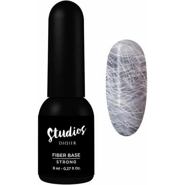 fuzhong-Didier Lab - Base de Gel Fibre Premium Vernis à Ongles Solide - Vernis à Ongles Clair - Renforceur de Vernis à Ongles - Gel Longue Durée - Vernis à Ongles Shellac - Vernis Gel Soak off - Vernis à Ongles LED UV