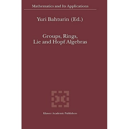 Groups Rings Lie And Hopf Algebras Walmartcom - 