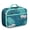 Greenish-blue, variant on Washable Lunch Tote Tropical Beach Vacation Palm Tree Hawaiian Island Jungle Aloha Boho Vibes for Preschool Kindergarten Elementary