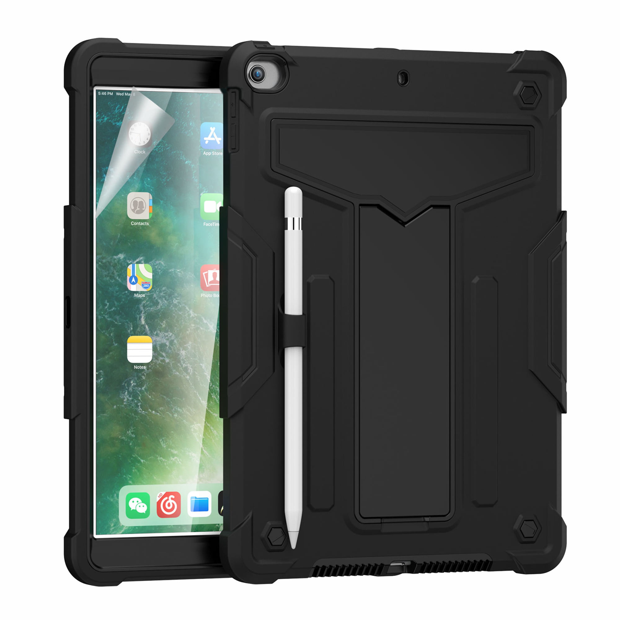Dteck Screen Protector Case for Apple iPad 8th Generation