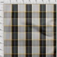 thumbnail image 3 of oneOone Cotton Poplin Black Fabric Madras Check Diy Clothing Quilting Fabric Print Fabric By Yard 56 Inch Wide, 3 of 4