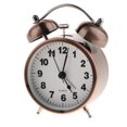 thumbnail image 1 of 3.5inch Quiet Metal Double Bell Alarm Clock Bedside With Nightlight #1 1, 1 of 8