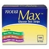 Nova Max Glucose Test Strips, Case of 100