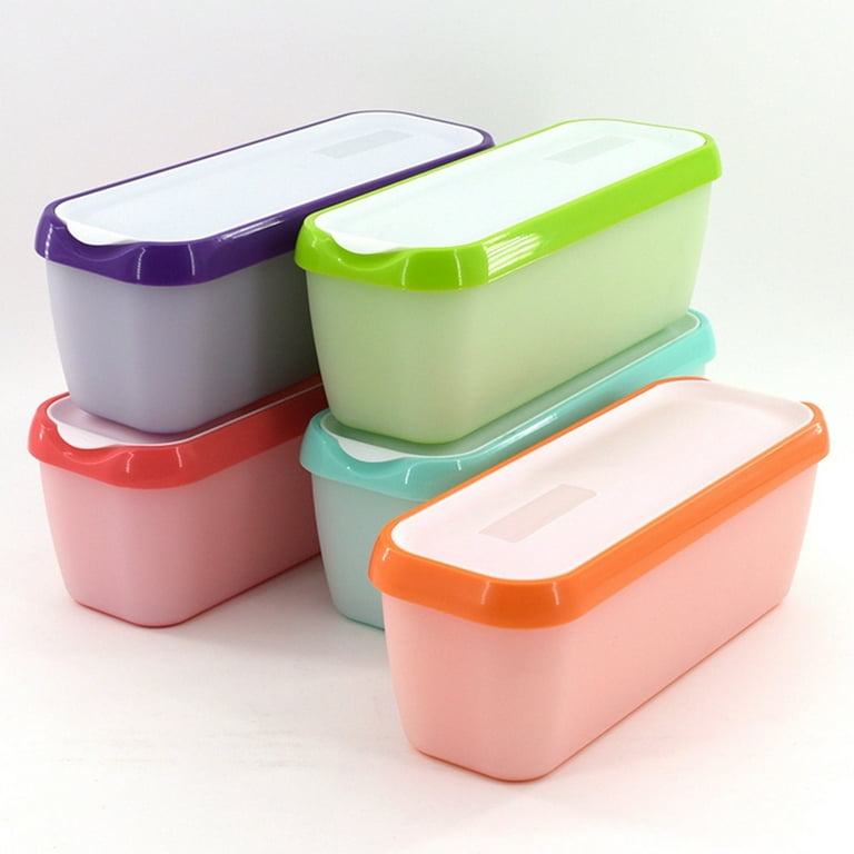 Ice Cream Storage Containers & Reusable Tubs