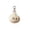 White, variant on LEHOZIHEQ Plush Steamed Dumpling Keychain, Soft Bun Ornament for Bags and Keys, for Everyday Use Cute xiaolongbao Keychain Pendant